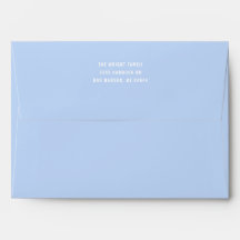 Envelope Solid Baby Blue