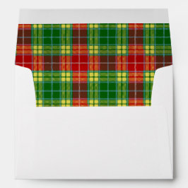 Envelopes de Casamento Buchanan Tartan