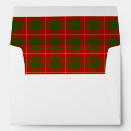 Envelopes de Casamento Cameron Tartan