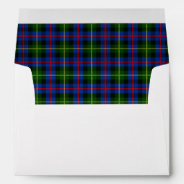 Envelopes de Casamento Farquharson Tartan