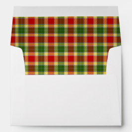 Envelopes de Casamento Gibson Tartan