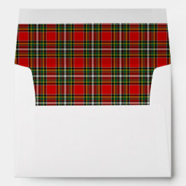 Envelopes De Casamento Gillispie Tartan