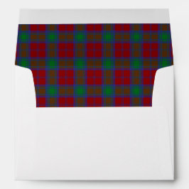 Envelopes de casamento Lindsay Tartan