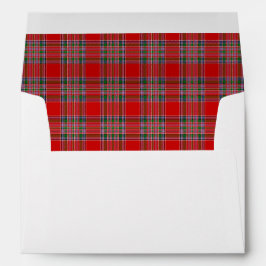 Envelopes de Casamento MacBean Tartan