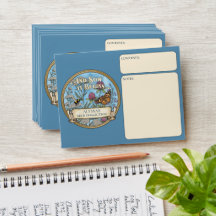 Envelopes de Pacote de Sementes de Polinizador Azu