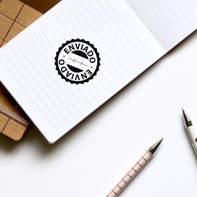 Enviado, Carimbo de Borracha Português (Criador carregado)