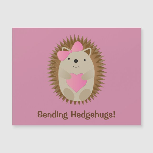 Enviando Hedgehugs Uma Bela Garota de Cartoons (Frente)