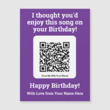 Enviar uma Música por Código QR em um Cartão Magné