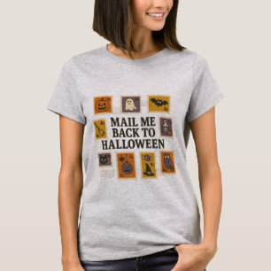 Envie-me de volta para a camiseta do Halloween - P