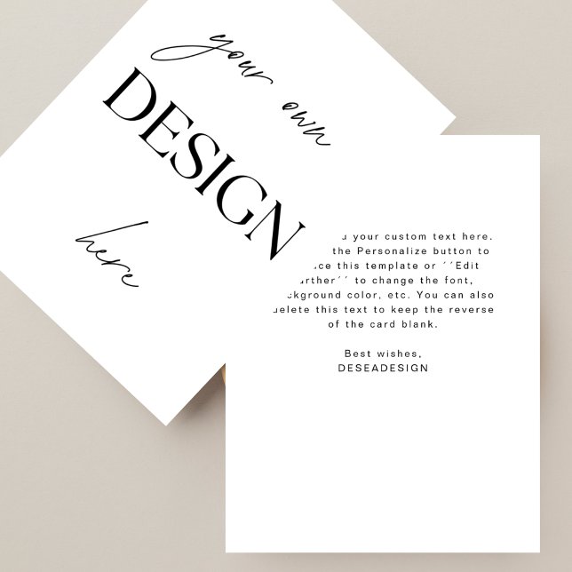 Envie Seu Design Personalizado Foto Logotipo Texto (Criador carregado)