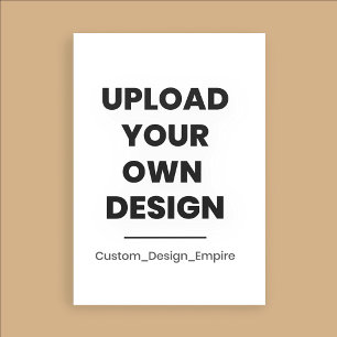 Envie Seu Próprio Design Aqui Convite Modelo