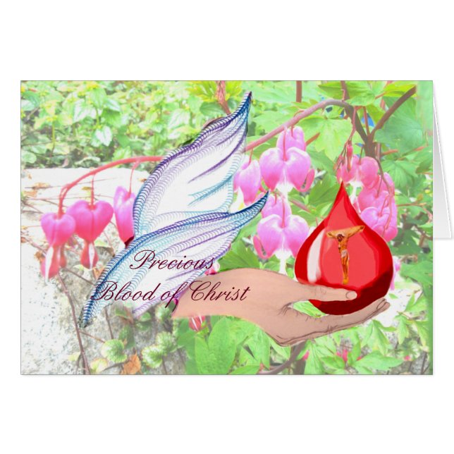 Envie uma oração em vez apenas de um cartão (Frente Horizontal)