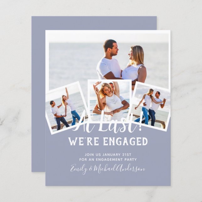 ENVIO DE COTAÇÃO DE NOIVADO FOTOGRÁFICO ORÇAMENTAL (Frente/Verso)