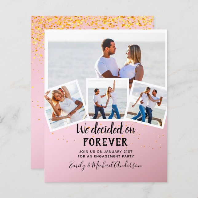 ENVIO DE COTAÇÃO DE NOIVADO FOTOGRÁFICO ORÇAMENTAL (Frente/Verso)