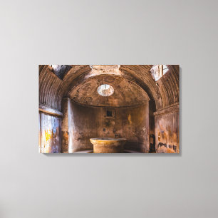 Envoltório das canvas - banhos romanos - Pompeii