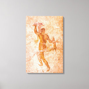 Envoltório das canvas - fresco romano, Pompeii