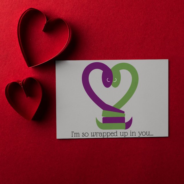 Envolvido Em Seu Cartão De Posto De Amor (Criador carregado)