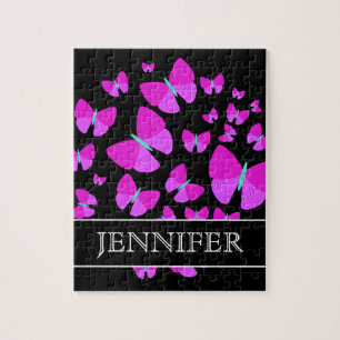 Enxame de borboletas artísticas + Quebra-cabeça