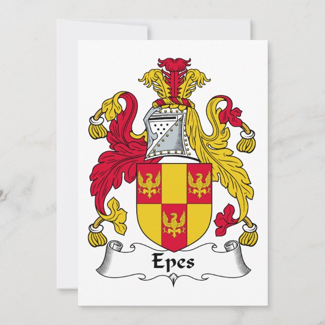 Epes Family Crest (Frente)