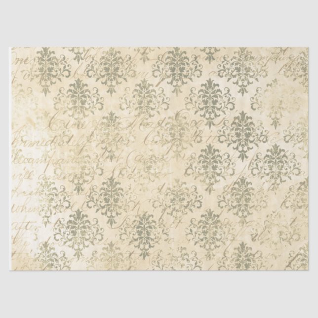 Ephemera Sepia - Série de papel Design 1 (Frente )