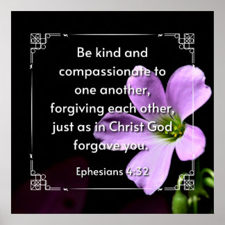 Ephesianos 4:32 poster