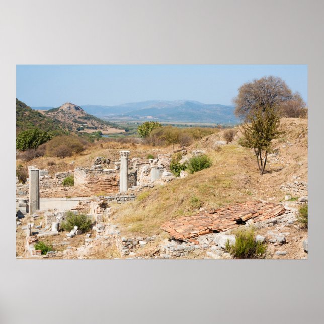 Ephesus na Turquia poster (Frente)