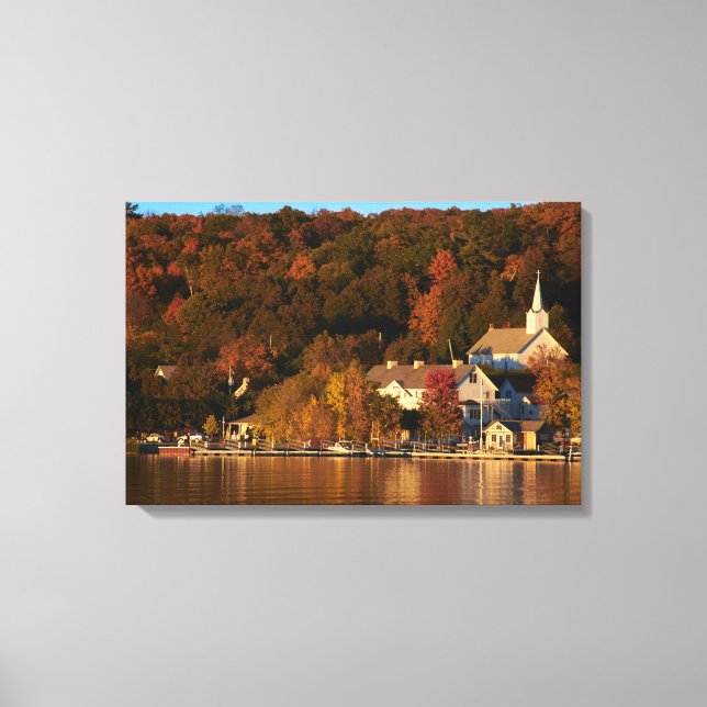 Ephraim, Wisconsin, na Sunset Canvas Gallery Wrap (Frente)
