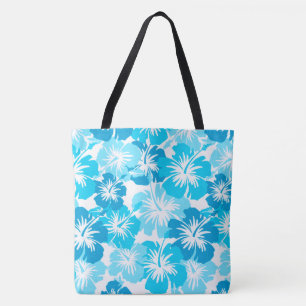 Epic Hibiscus Hawaiian Floral Bolsa de praia Aloha