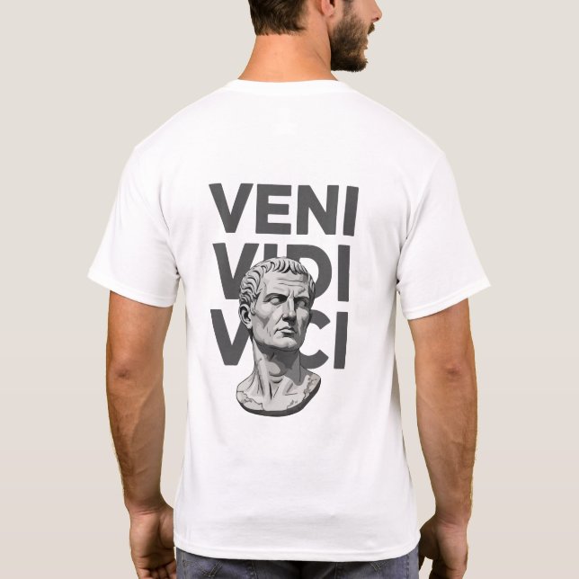 Epic Men’s Caesar T-Shirt – Ancient Rome Inspired  (Verso)