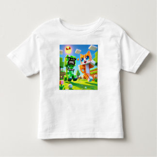 "Epic Minecraft Inspirado em Toddler T-Shirt Cat a