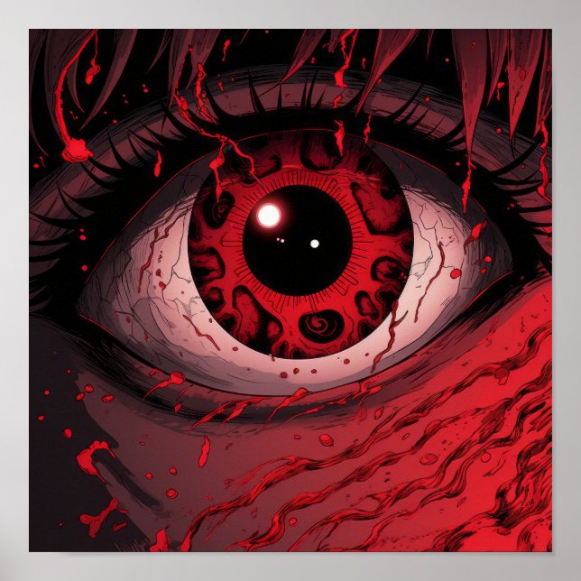 Epic Sharingan Eye Poster - Edição limitada (Frente)