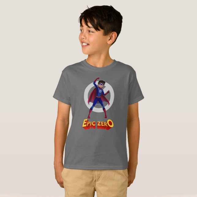 Epic Zero Elliott Kids T-Shirt (Frente Completa)