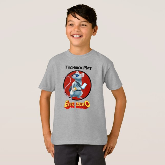 Epic Zero TechnocRat Kids T-Shirt (Frente Completa)
