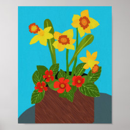 Episcia e Daffodil Poster
