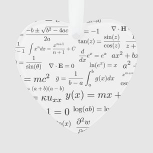 Equações do ornamento da matemática e da ciência