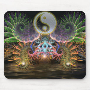 Equilibrio: Fractal YinYang Mousepad