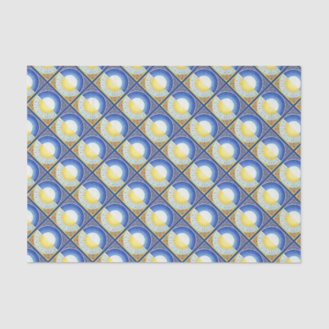 Equinócio celta Sun & lenço de papel da lua (Frente )