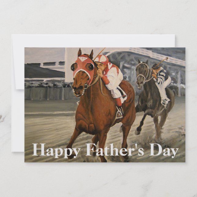 Equinos Projetados Ganham Corrida de Cavalo (Frente)