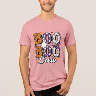 Equipe Boo Enfermeira Design de Camisa Vintage de 