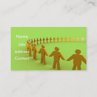 Equipe - cartão de visita