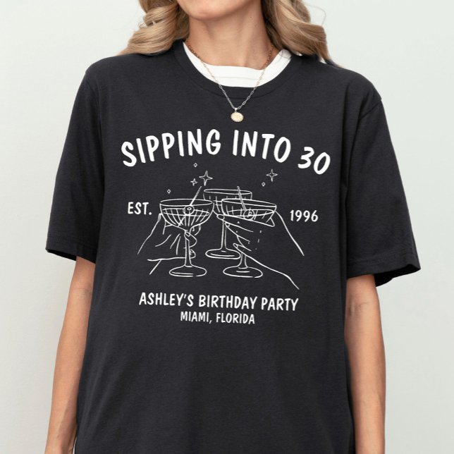 Equipe de Aniversário Personalizada Camisa de Viag (https://www.zazzle.com/custom_birthday_crew_birthday_trip_group_matching_t_shirt-256528952485246323)