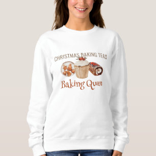 Equipe de Baking de Natal - Camiseta da Rainha Bak