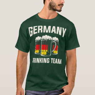 Equipe de Bebedores da Alemanha Camisa engraçada p