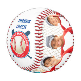 Equipe de beisebol Obrigado Treinador ou Texto per