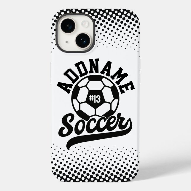 Equipe de futebol Personalizada do ADD NAME do jog (Verso)