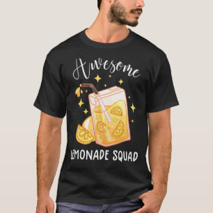 Equipe de Limonada Incrível Camiseta Divertida de