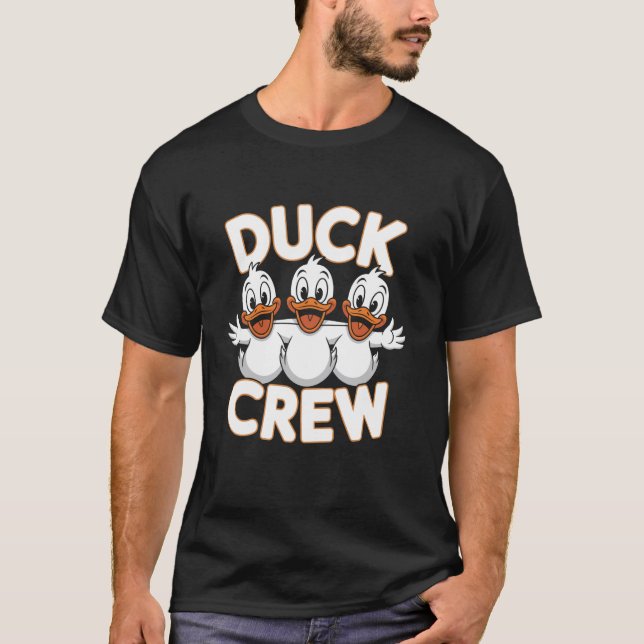 Equipe de Pato  Roupas de Patos  Camiseta de Amant (Frente)
