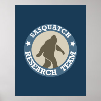 Equipe de pesquisa Sasquatch - Poster