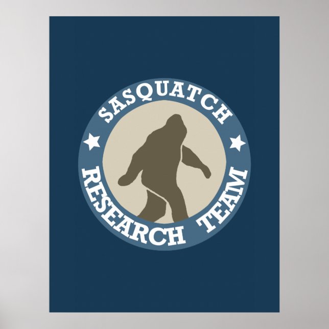 Equipe de pesquisa Sasquatch - Poster (Frente)