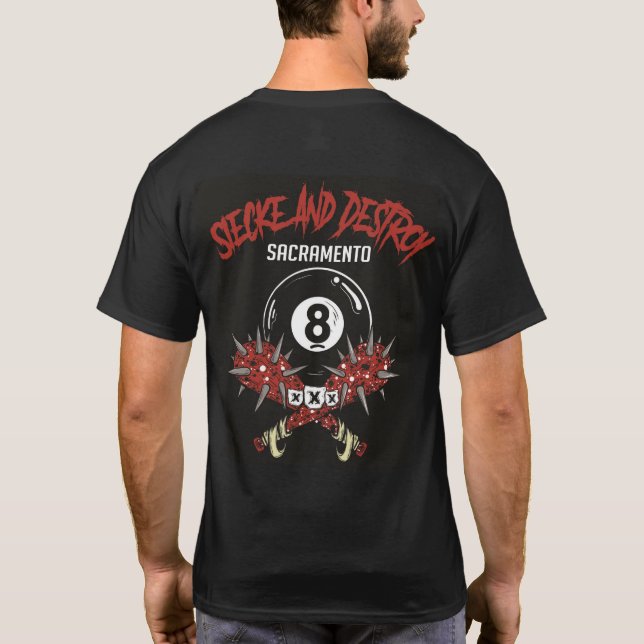 Equipe de Siecke & Destroy T-Shirt (Verso)